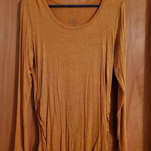 a:glow Mustard Long Sleeve Tee